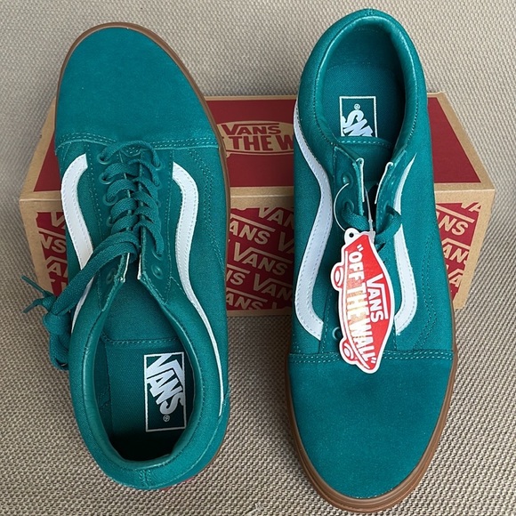 Vans Old Skool Quetzal Green / Gum mens - Picture 8 of 16